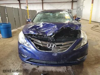 2011 Hyundai Sonata SE with VIN 5NPEC4ABXBH177195, listed as a Copart auction lot 49738595 with 0 mi miles and Salvage Title. Bid and sale history available at carsss.com. Image 5.