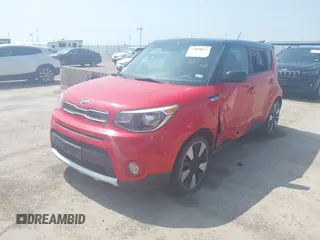2018 Kia Soul + with VIN KNDJP3A50J7541022, listed as a IAAI auction lot 41918871 with 109,126 mi miles. Bid and sale history available at carsss.com. Image 2.