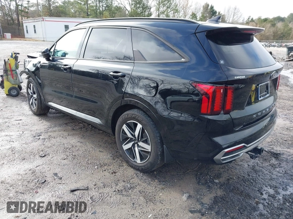 2021 Kia Sorento S with VIN 5XYRL4LC5MG067107, listed as a IAAI auction lot 41296022 with 66,000 mi miles. Bid and sale history available at carsss.com. Image 3.