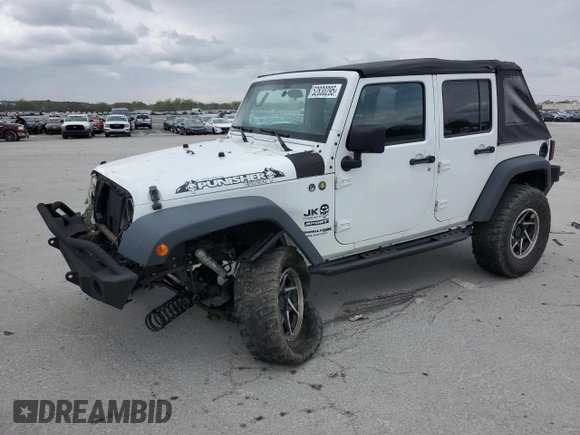 2018 Jeep Wrangler Unlimited Sport with VIN 1C4BJWDG8JL883524, listed as a Copart auction lot 52830295 with 63,659 mi miles and Salvage Title. Bid and sale history available at DreamBid. Image 1.