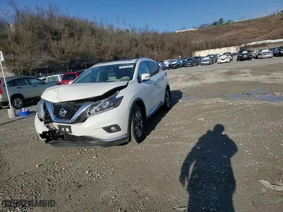 2018 Nissan Murano Platinum with VIN 5N1AZ2MH4JN113522, listed as a Copart auction lot 48175525 with 72,228 mi miles and Salvage Title. Bid and sale history available at carsss.com. Image 14.