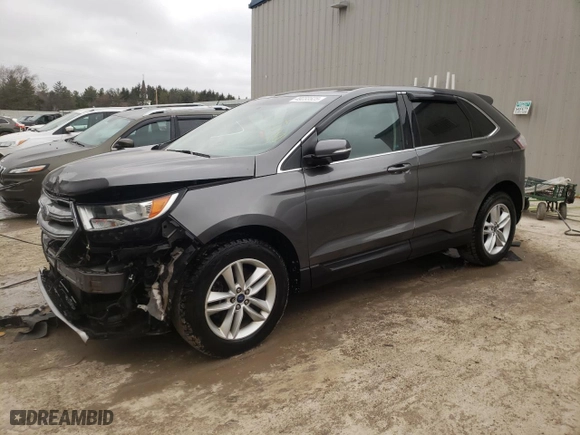 2016 Ford Edge SEL with VIN 2FMPK4J96GBB14232, listed as a Copart auction lot 49233525 with 130,710 mi miles and Salvage Title. Bid and sale history available at carsss.com. Image 1.