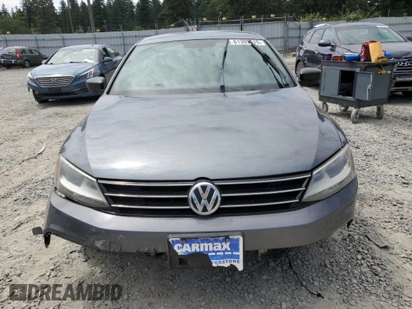 2016 Volkswagen Jetta Sport with VIN 3VWD17AJ1GM366357, listed as a Copart auction lot 61309615 with 99,108 mi miles and Salvage title. Bid and sale history available at DreamBid. Image 5.