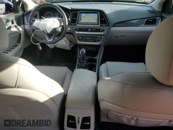 2018 Hyundai Sonata Limited with VIN 5NPE34AFXJH615165, listed as a Copart auction lot 83591704 with 84,567 mi miles and Salvage Title. Bid and sale history available at DreamBid. Image 8.