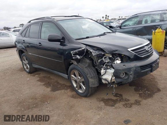 2007 Lexus RX 400h with VIN JTJGW31U972003233, listed as a IAAI auction lot 41732449 with 149,523 mi miles and . Bid and sale history available at DreamBid. Image 1.