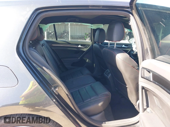 2017 Volkswagen Golf GTI S with VIN 3VW447AU1HM049147, listed as a IAAI auction lot 41775702 with 70,100 mi miles. Bid and sale history available at carsss.com. Image 8.