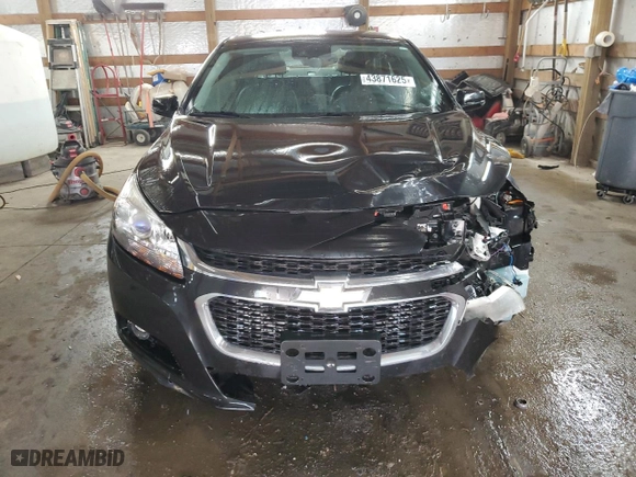 2015 Chevrolet Malibu LT with VIN 1G11D5SL8FF165936, listed as a Copart auction lot 43871625 with 135,490 mi miles and Salvage Title. Bid and sale history available at carsss.com. Image 5.