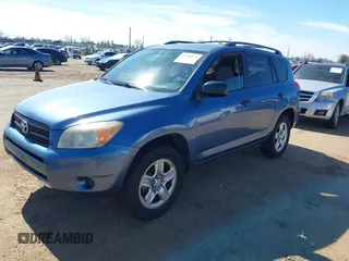 2007 Toyota RAV4 with VIN JTMZD33V375051123, listed as a IAAI auction lot 41708213 with 217,412 mi miles. Bid and sale history available at carsss.com. Image 2.