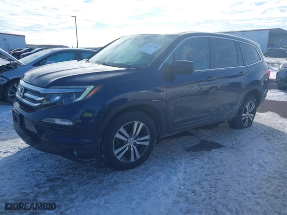 2016 Honda Pilot EX-L with VIN 5FNYF6H56GB065502, listed as a IAAI auction lot 41617799 with 144,397 mi miles. Bid and sale history available at carsss.com. Image 17.