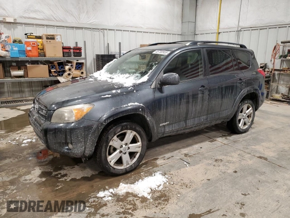 2006 Toyota RAV4 Sport with VIN JTMZK32V066000503, listed as a Copart auction lot 45700955 with 125,459 mi miles and Clean Title. Bid and sale history available at carsss.com. Image 1.