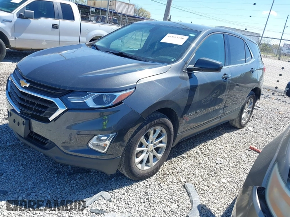 2019 Chevrolet Equinox LT with VIN 2GNAXKEV0K6106725, listed as a IAAI auction lot 41863740 with 171,356 mi miles and . Bid and sale history available at carsss.com. Image 17.