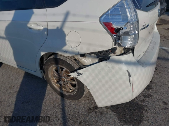 2013 Toyota Prius Two with VIN JTDZN3EU2D3203031, listed as a IAAI auction lot 41013249 with 145,247 mi miles and . Bid and sale history available at DreamBid. Image 6.