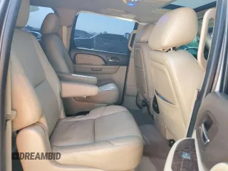 2012 GMC Yukon XL Denali with VIN 1GKS1MEF7CR173657, listed as a Copart auction lot 80273744 with 185,326 mi miles and Salvage Title. Bid and sale history available at carsss.com. Image 11.