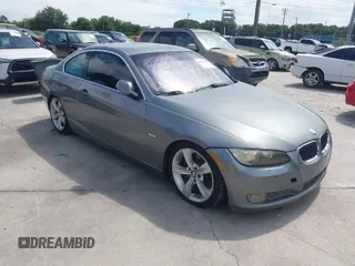 2007 BMW 3 Series 335i with VIN WBAWB73577PV83797, listed as a IAAI auction lot 40327803 with 191,419 mi miles and . Bid and sale history available at DreamBid. Image 1.