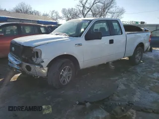 2008 Ford F-150 STX с VIN 1FTRX12W88FC05956, выставлен на аукционе Copart как лот 45035515 с пробегом Не указан миль и Списание • Salvage title. История ставок и продаж доступна на DreamBid. Изображение 1.