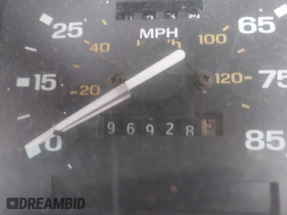 1992 Ford Ranger with VIN 1FTCR10A3NUD41152, listed as a IAAI auction lot 41511479 with 96,928 mi miles. Bid and sale history available at carsss.com. Image 7.