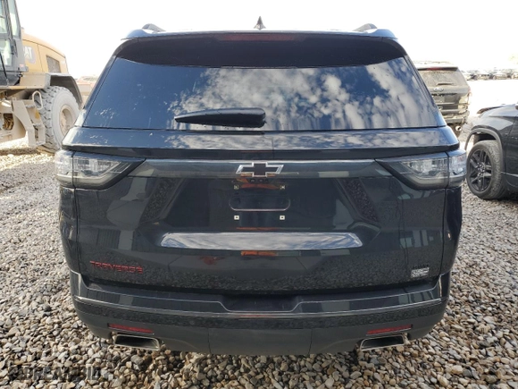 2021 Chevrolet Traverse Premier with VIN 1GNEVKKW5MJ242343, listed as a Copart auction lot 74716704 with 0 mi miles and Salvage Title. Bid and sale history available at carsss.com. Image 6.