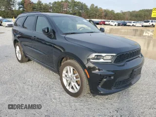 2024 Dodge Durango GT Plus with VIN 1C4RDHDGXRC237656, listed as a Copart auction lot 83590104 with 9,132 mi miles and Clean title. Bid and sale history available at DreamBid. Image 4.