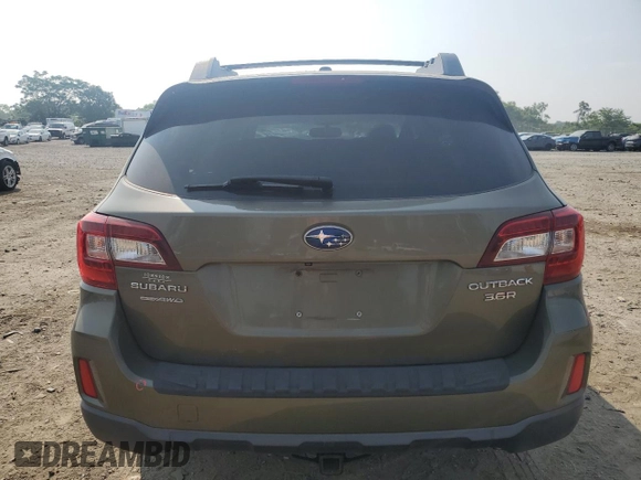2015 Subaru Outback Limited with VIN 4S4BSELC0F3215189, listed as a Copart auction lot 59930765 with 190,314 mi miles and Salvage title. Bid and sale history available at DreamBid. Image 6.