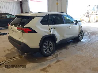 2024 Toyota RAV4 Hybrid XLE Premium with VIN 2T3B6RFV5RW081035, listed as a IAAI auction lot 41993266 with 12,159 mi miles. Bid and sale history available at carsss.com. Image 4.