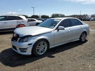 2014 Mercedes-Benz C 300 Sport with VIN WDDGF8AB8EA947600, listed as a Copart auction lot 51289455 with 137,181 mi miles and Salvage Title. Bid and sale history available at DreamBid. Image 1.