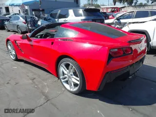 2019 Chevrolet Corvette 1LT with VIN 1G1YB2D76K5113286, listed as a IAAI auction lot 41687647 with 28,164 mi miles. Bid and sale history available at carsss.com. Image 3.