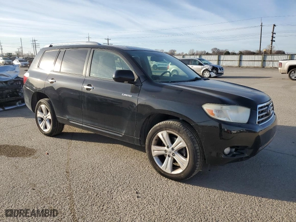 2008 Toyota Highlander Limited with VIN JTEES42A582057903, listed as a Copart auction lot 48372255 with 148,311 mi miles and Salvage Title. Bid and sale history available at carsss.com. Image 4.