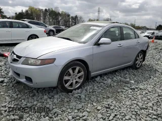 2004 Acura TSX w/Navigation with VIN JH4CL96974C035961, listed as a Copart auction lot 51262395 with 168,133 mi miles and Salvage Title. Bid and sale history available at carsss.com. Image 1.