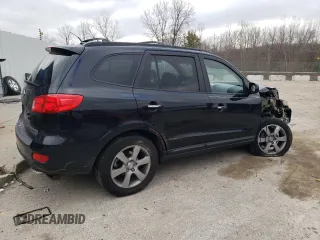 2009 Hyundai Santa Fe SE with VIN 5NMSH73E19H253634, listed as a Copart auction lot 82956834 with 171,624 mi miles and Salvage title. Bid and sale history available at DreamBid. Image 3.