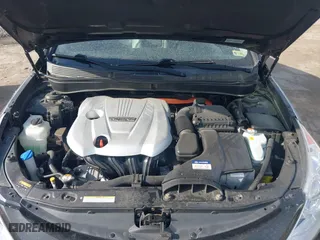 2015 Hyundai Sonata Hybrid Limited with VIN KMHEC4A44FA129122, listed as a IAAI auction lot 42098724 with 140,792 mi miles. Bid and sale history available at carsss.com. Image 10.