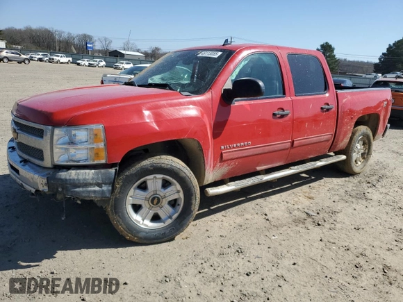 2012 Chevrolet Silverado 1500 LT with VIN 1GCPKSE78CF128529, listed as a Copart auction lot 49113055 with 260,494 mi miles and Clean Title. Bid and sale history available at DreamBid. Image 1.