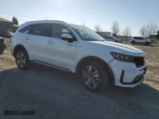 2023 Kia Sorento Hybrid SX Prestige with VIN KNDRKDLG4P5185636, listed as a Copart auction lot 47326575 with 16,431 mi miles and Salvage Title. Bid and sale history available at carsss.com. Image 4.