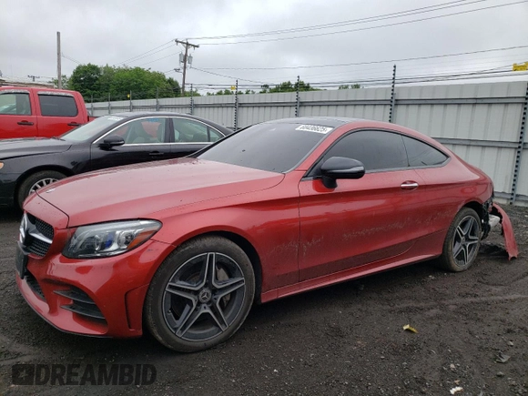 2020 Mercedes-Benz C 300 z VIN W1KWJ8EB4LF983921, wystawiony jako Copart lot #60436625 z przebiegiem 33 650 mil mil oraz Szkoda całkowita • Salvage title. Historia ofert i sprzedaży dostępna na DreamBid. Obrazek 1.