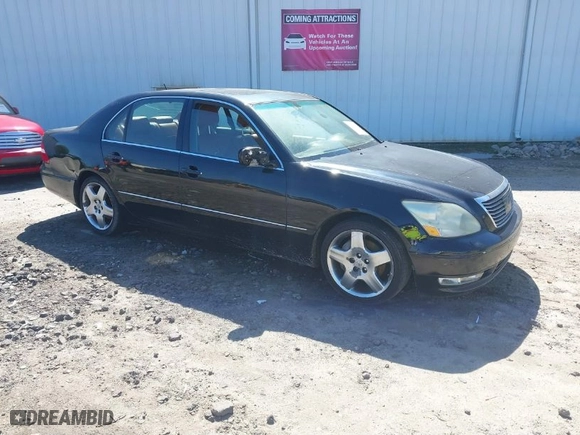 2006 Lexus LS 430 with VIN JTHBN36F065041729, listed as a IAAI auction lot 41852558 with 191,675 mi miles. Bid and sale history available at carsss.com. Image 1.