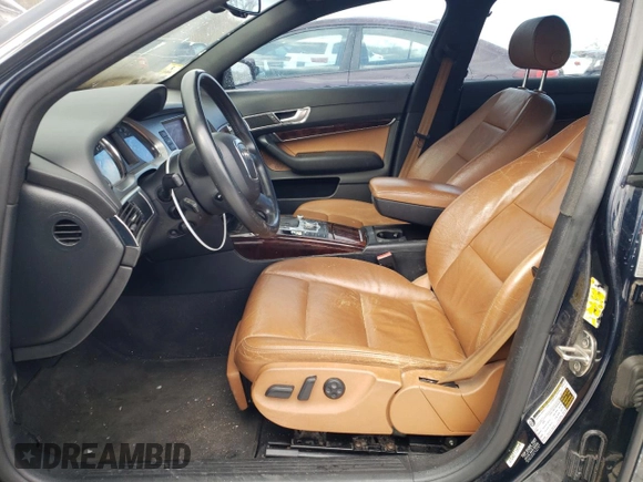 2007 Audi A6 3.2L with VIN WAUDH74F57N121974, listed as a Copart auction lot 44384815 with 0 mi miles and Clean Title. Bid and sale history available at carsss.com. Image 7.
