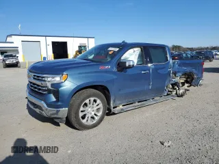 2024 Chevrolet Silverado 1500 LTZ with VIN 2GCUDGED6R1159035, listed as a Copart auction lot 87375594 with 30,331 mi miles and Salvage Title. Bid and sale history available at DreamBid. Image 1.