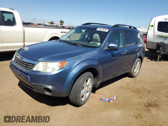 2009 Subaru Forester X with VIN JF2SH63609G709117, listed as a Copart auction lot 68853624 with 195,551 mi miles and Non repairable. Bid and sale history available at DreamBid. Image 1.