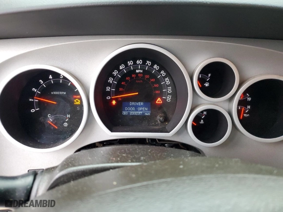 2007 Toyota Tundra LTD with VIN 5TBEV58137S457418, listed as a Copart auction lot 77690584 with 233,237 mi miles and Salvage Title. Bid and sale history available at carsss.com. Image 9.