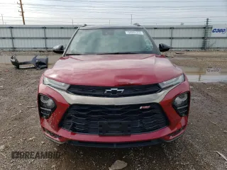 2021 Chevrolet TrailBlazer RS with VIN KL79MUSL7MB008713, listed as a Copart auction lot 68865353 with 12,847 mi miles. Bid and sale history available at carsss.com. Image 5.