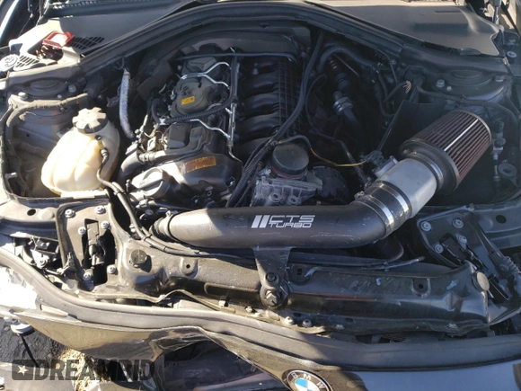 2015 BMW 3 Series 335i xDrive with VIN WBA3B9G56FNR93686, listed as a Copart auction lot 76399994 with 100,469 mi miles and Salvage Title. Bid and sale history available at carsss.com. Image 11.