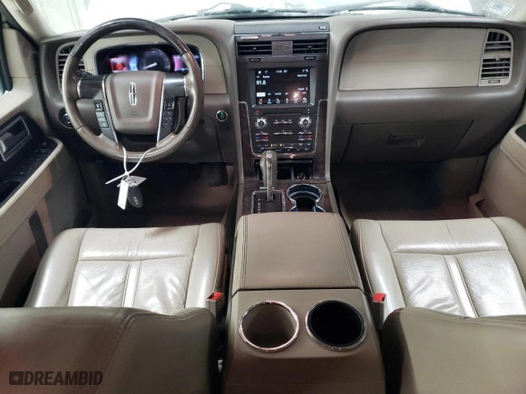 2017 Lincoln Navigator L Select with VIN 5LMJJ3JT2HEL01890, listed as a Copart auction lot 87459604 with 111,505 mi miles and Salvage Title. Bid and sale history available at carsss.com. Image 8.