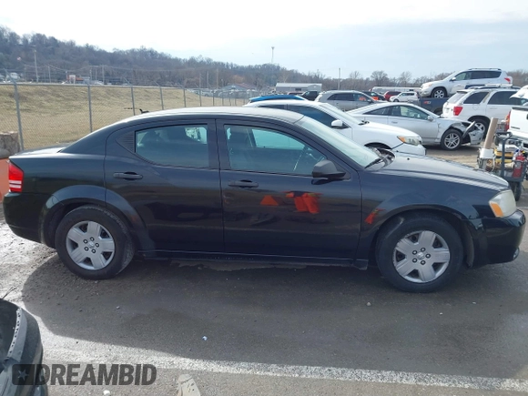 2010 Dodge Avenger SXT with VIN 1B3CC4FB3AN142126, listed as a IAAI auction lot 41709936 with 245,258 mi miles. Bid and sale history available at carsss.com. Image 13.