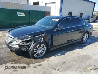 2013 Hyundai Genesis 3.8L with VIN KMHGC4DDXDU254447, listed as a Copart auction lot 52133525 with 116,582 mi miles and Salvage Title. Bid and sale history available at carsss.com. Image 1.