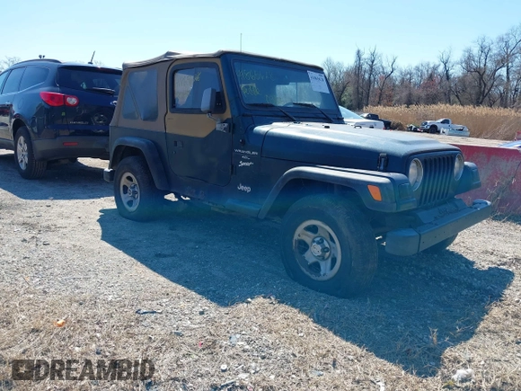 1997 Jeep Wrangler Sport with VIN 1J4FY19S1VP426589, listed as a IAAI auction lot 41865628 with 171,770 mi miles and . Bid and sale history available at DreamBid. Image 1.