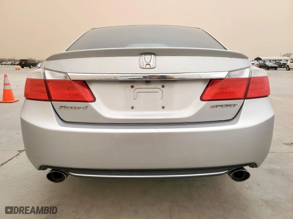 2014 Honda Accord Sedan Sport with VIN 1HGCR2F53EA064456, listed as a Copart auction lot 47829985 with 93,327 mi miles and Salvage Title. Bid and sale history available at carsss.com. Image 6.