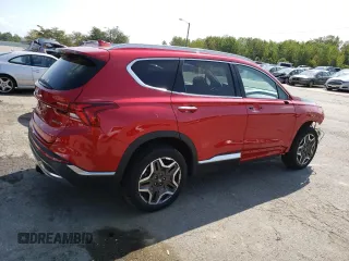 2023 Hyundai Santa Fe Hybrid SEL Premium with VIN 5NMS3DA13PH001846, listed as a Copart auction lot 67312624 with 21,196 mi miles and Salvage Title. Bid and sale history available at carsss.com. Image 3.