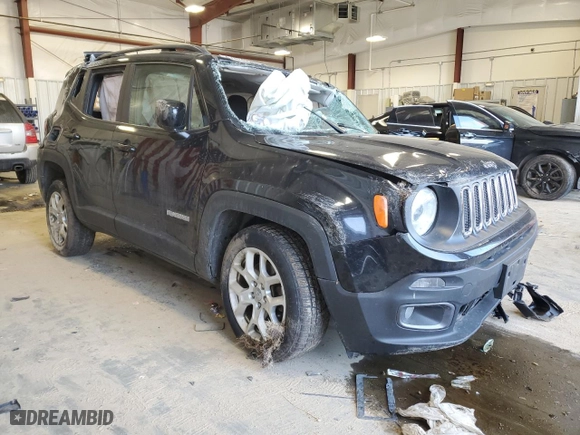 2018 Jeep Renegade Latitude with VIN ZACCJBBB1JPG85786, listed as a Copart auction lot 47634235 with NaN miles and Non Repairable. Bid and sale history available at carsss.com. Image 4.