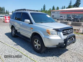 2008 Honda Pilot EX-L with VIN 5FNYF18748B019107, listed as a IAAI auction lot 42411933 with 265,049 mi miles and . Bid and sale history available at DreamBid. Image 1.