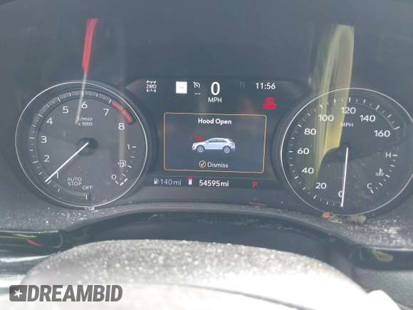 2020 Cadillac XT5 Premium Luxury AWD with VIN 1GYKNDRS3LZ107687, listed as a IAAI auction lot 41887306 with 54,959 mi miles and . Bid and sale history available at DreamBid. Image 7.