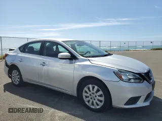 2017 Nissan Sentra SV with VIN 3N1AB7AP3HL719957, listed as a Copart auction lot 44334935 with 72,485 mi miles and Salvage Title. Bid and sale history available at carsss.com. Image 4.